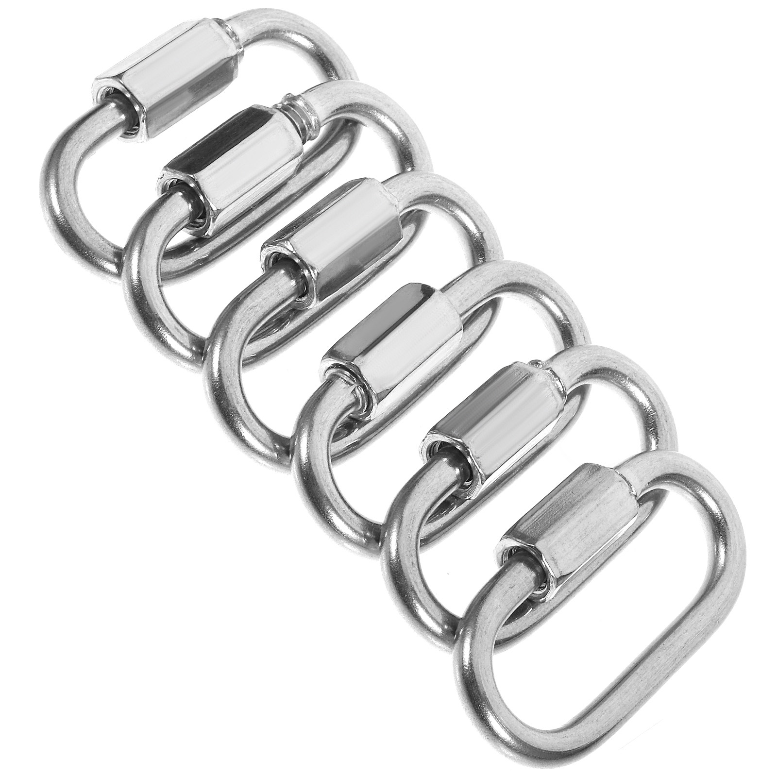 Chain Quick Link - 6Pcs Stainless Steel Quick Link Chain