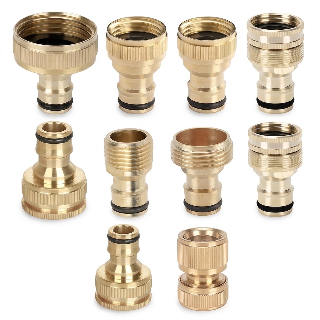 Brass 1/2 3/4 1 Inch Male Fema - Spoke Nipple Brass ulasan dan harga