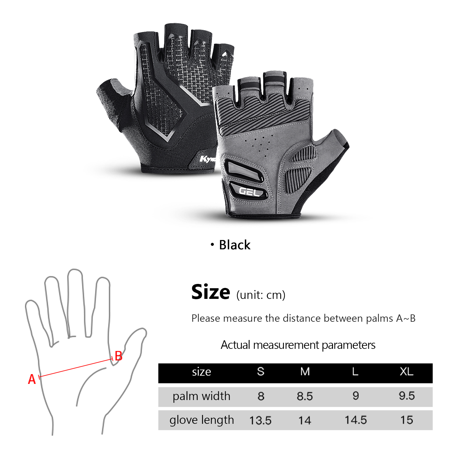 Kymc Half Finger Cycling Glove - Mountain Biking Elbow Pads ulasan dan harga
