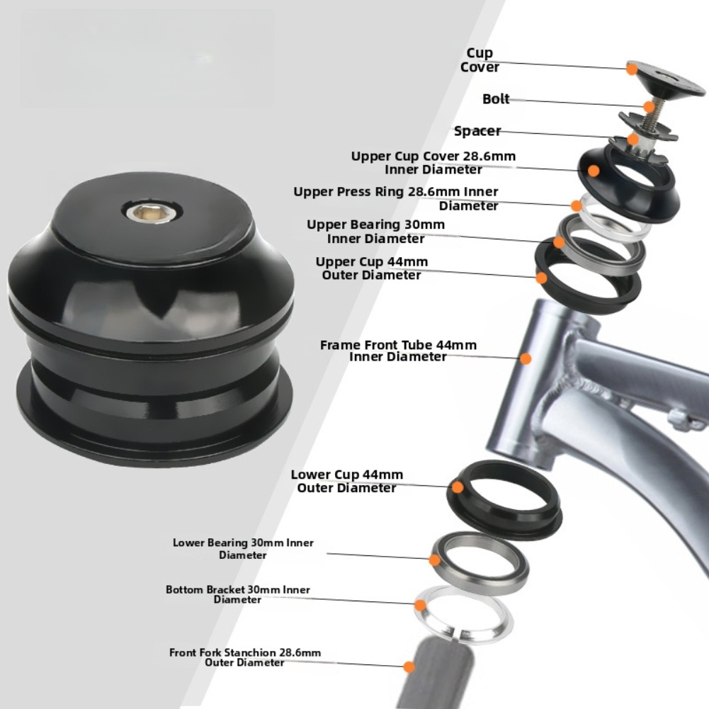 28.6mm for top Cap Headset for - Mountain Biking Tube ulasan dan harga