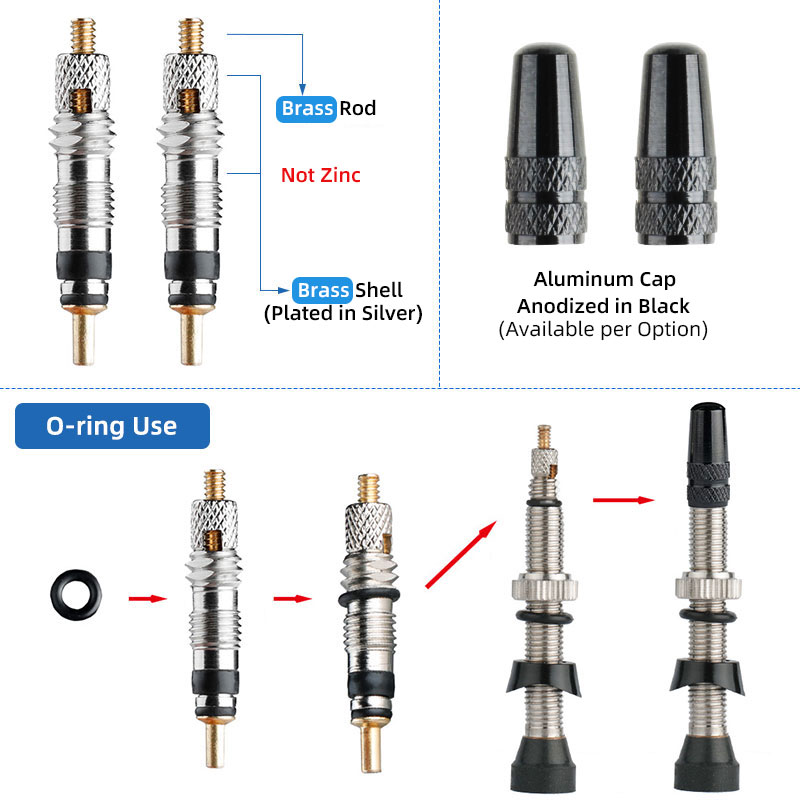 2pcs Deemount 60mm Bicycle Tub - Spoke Nipple Brass ulasan dan harga